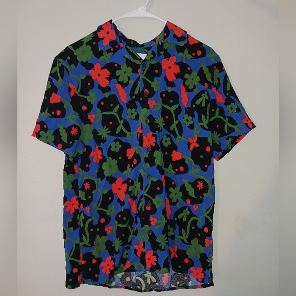 Styled! Black Stretch Denim Overalls & Latino Heritage Shirt, sz Medium & Small - Picture 4 of 16